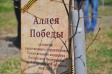 Аллея в память о Великой Победе Аллея в память о Великой Победе