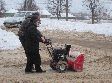 Снег убирали коллективно
Снег убирали коллективно