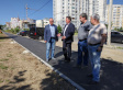 Первые лица города продолжают контролировать благоустройство территории на улице Сперанского Первые лица города продолжают контролировать благоустройство территории на улице Сперанского
